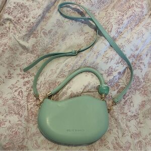 Melie Bianco Mint Green Crossbody Bag